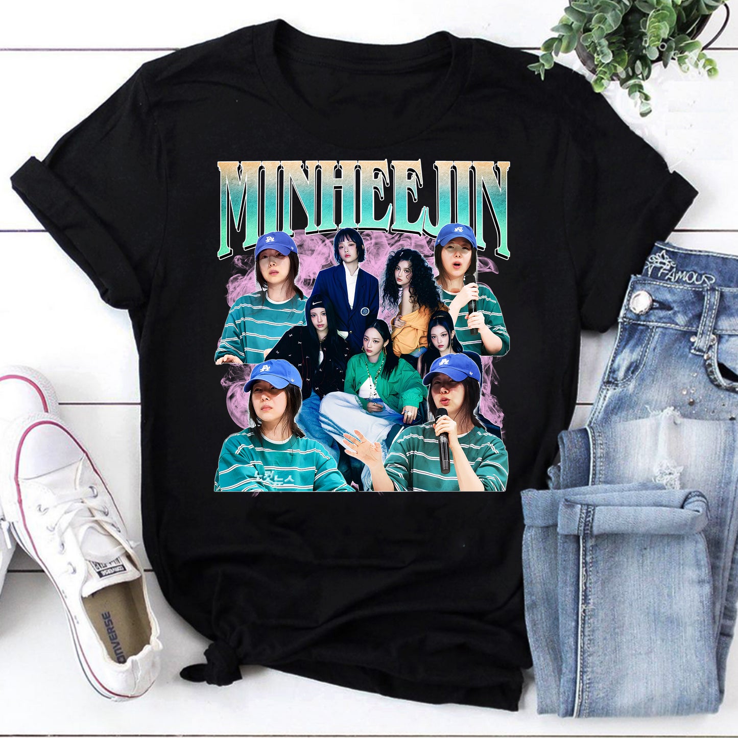 MINHEEJIN Kpop Star Graphic Tee for Fans