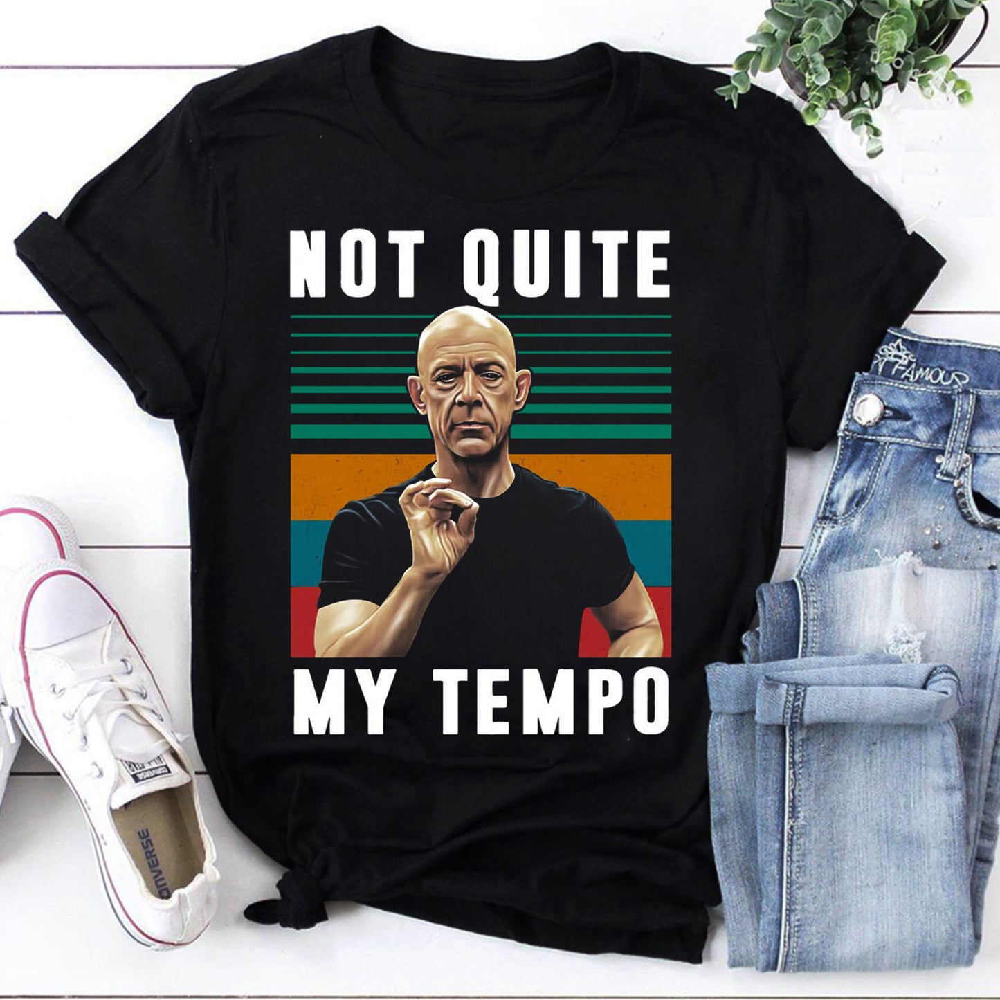 Not Quite My Tempo Sweatshirt | Funny Ballet Meme Graphic Sweatshirt