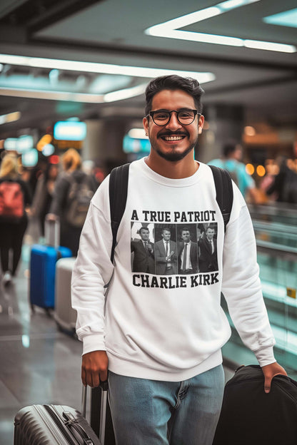 A True Patriot Charlie Kirk T-Shirt - Bold Political Statement Tee