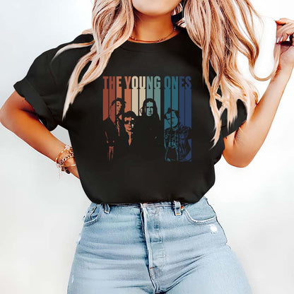 The Young Ones Vintage Band Graphic Hoodie - Retro Music Fan Sweatshirt