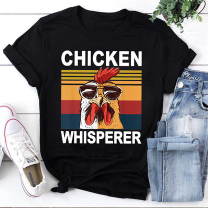 Chicken Whisperer Funny Vintage Style Pullover Sweatshirt