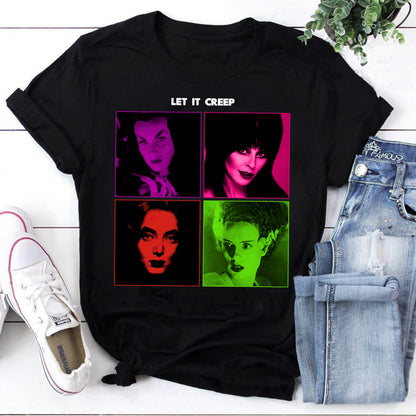 Let It Creep Vintage Horror Icon Sweatshirt