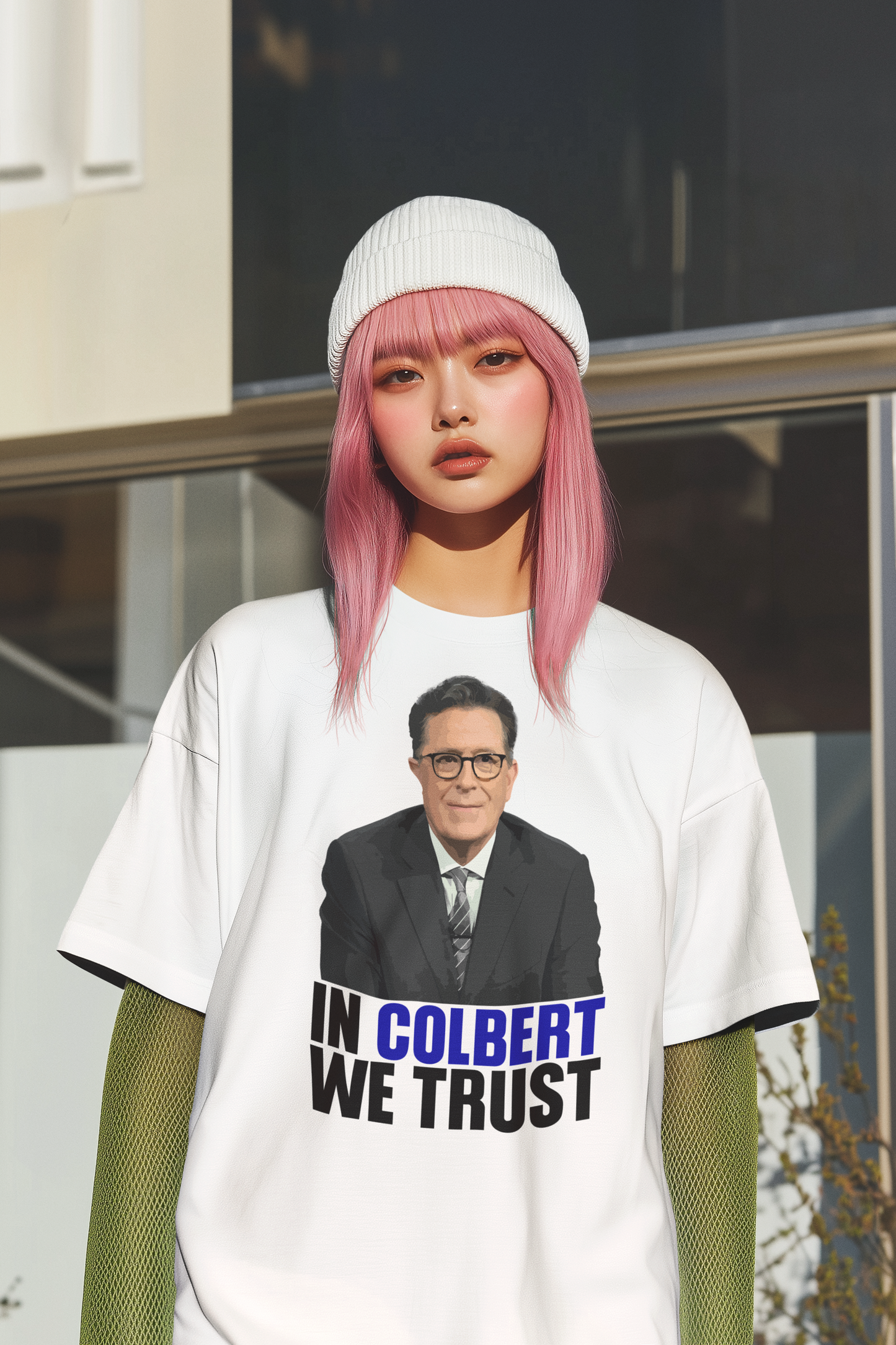 In Colbert We Trust Hoodie - Stephen Colbert Fan Sweatshirt