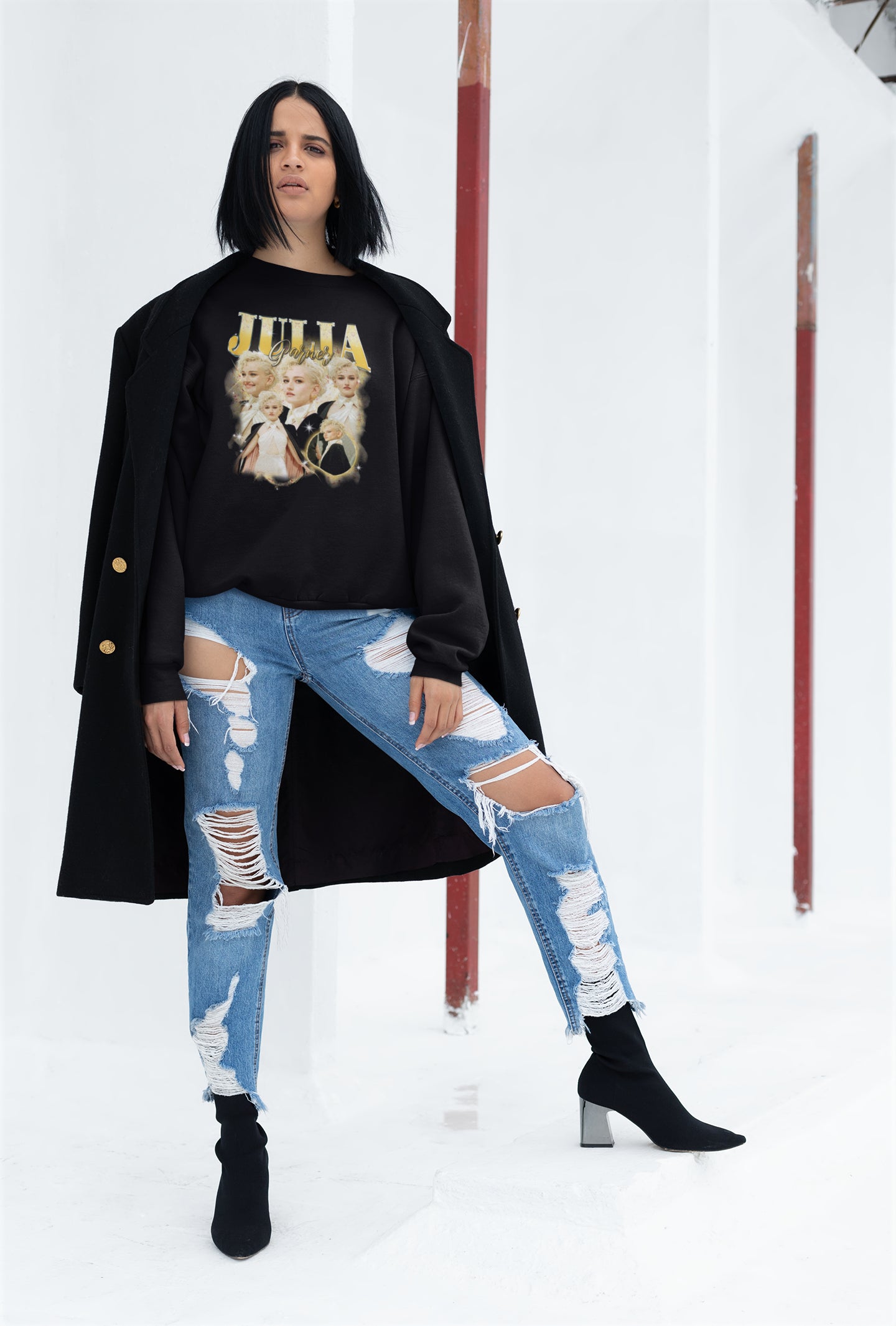 Hugh Grant Vintage Collage T-Shirt - Classic British Actor Fan Tee