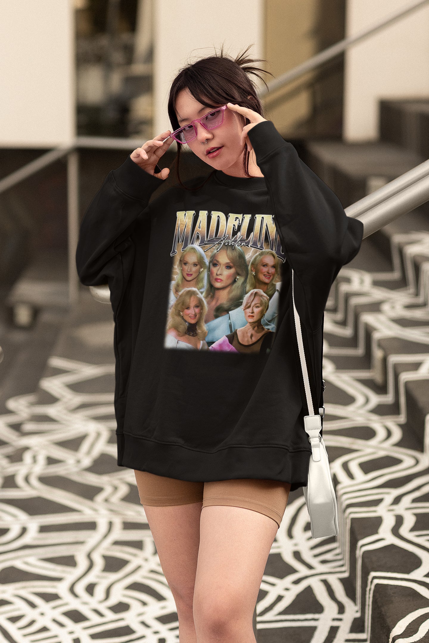 Madeline Ashton Vintage Glam T-Shirt - Iconic Meryl Streep Fan Tribute Tee
