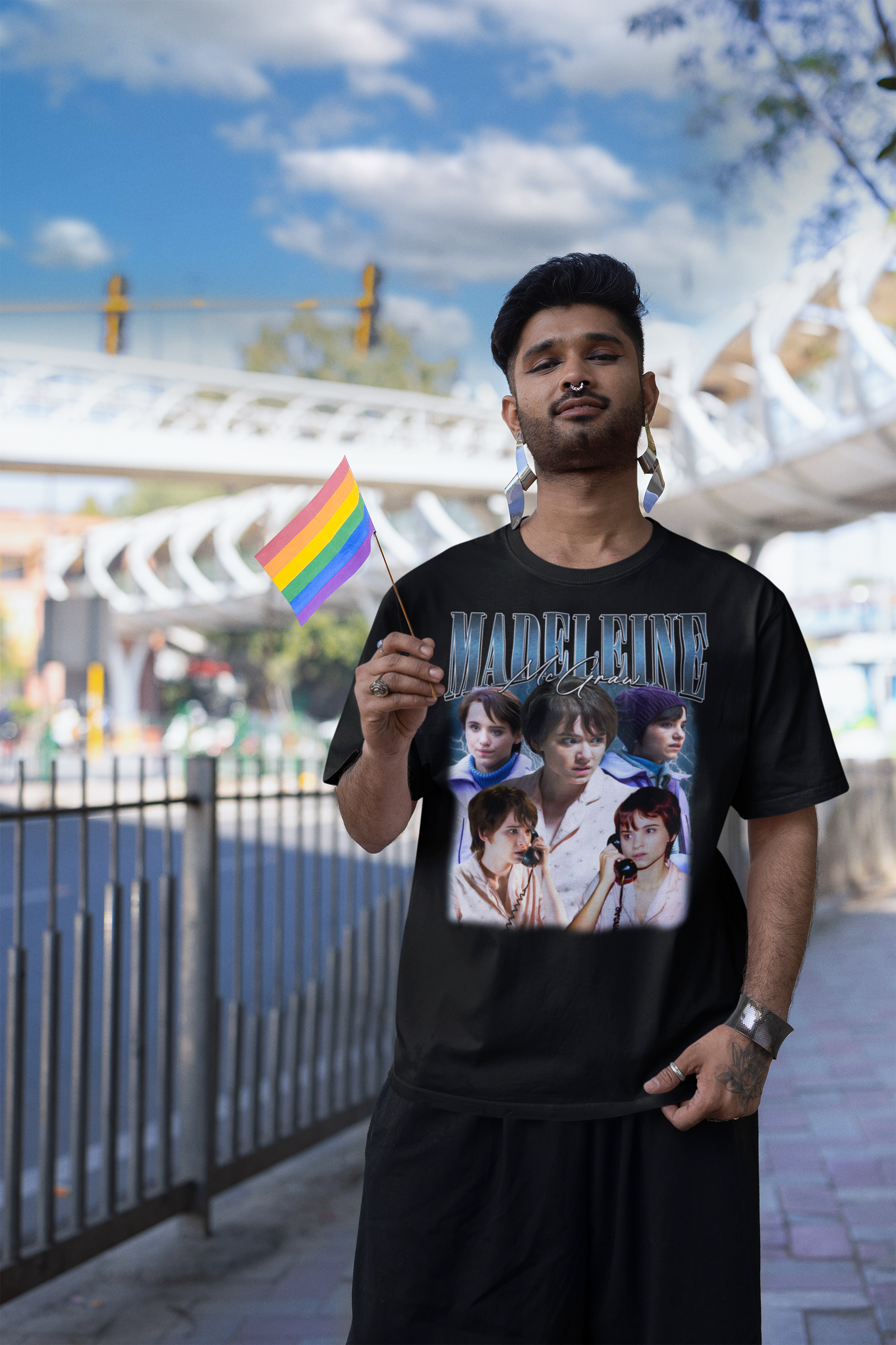 Madeleine McGraw Horror Movie Graphic T-Shirt - Vintage Style Fan Tee