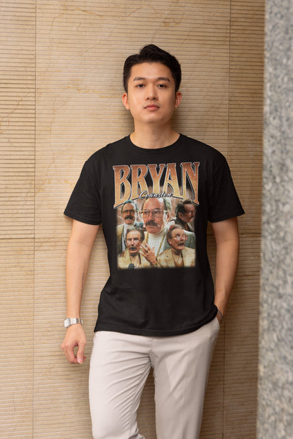 Bryan Cranston Vintage Style Graphic T-Shirt for Fans