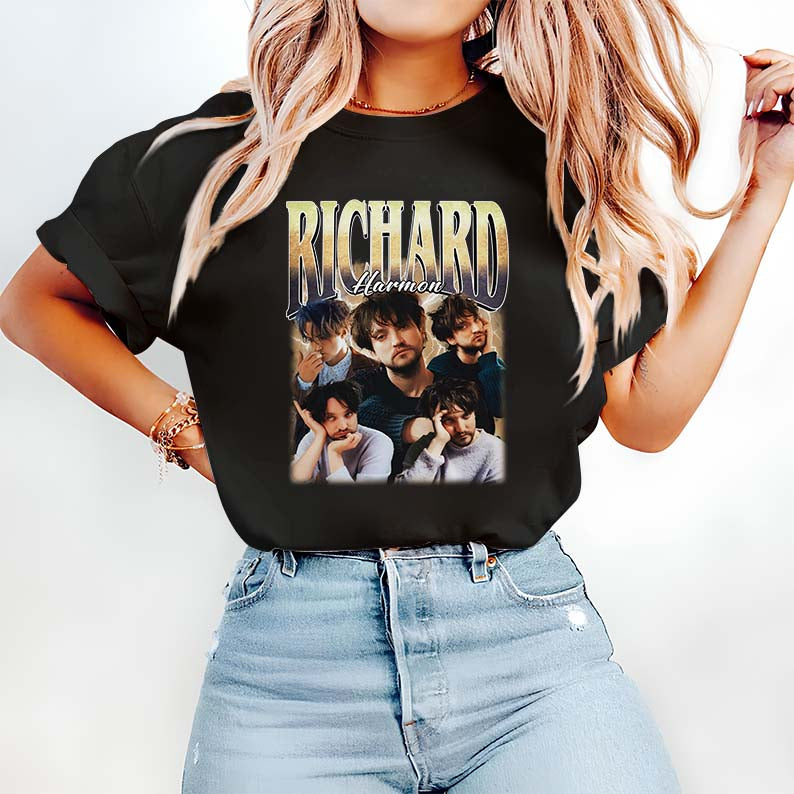 Richard Harmond Vintage Style Graphic Hoodie for Fans