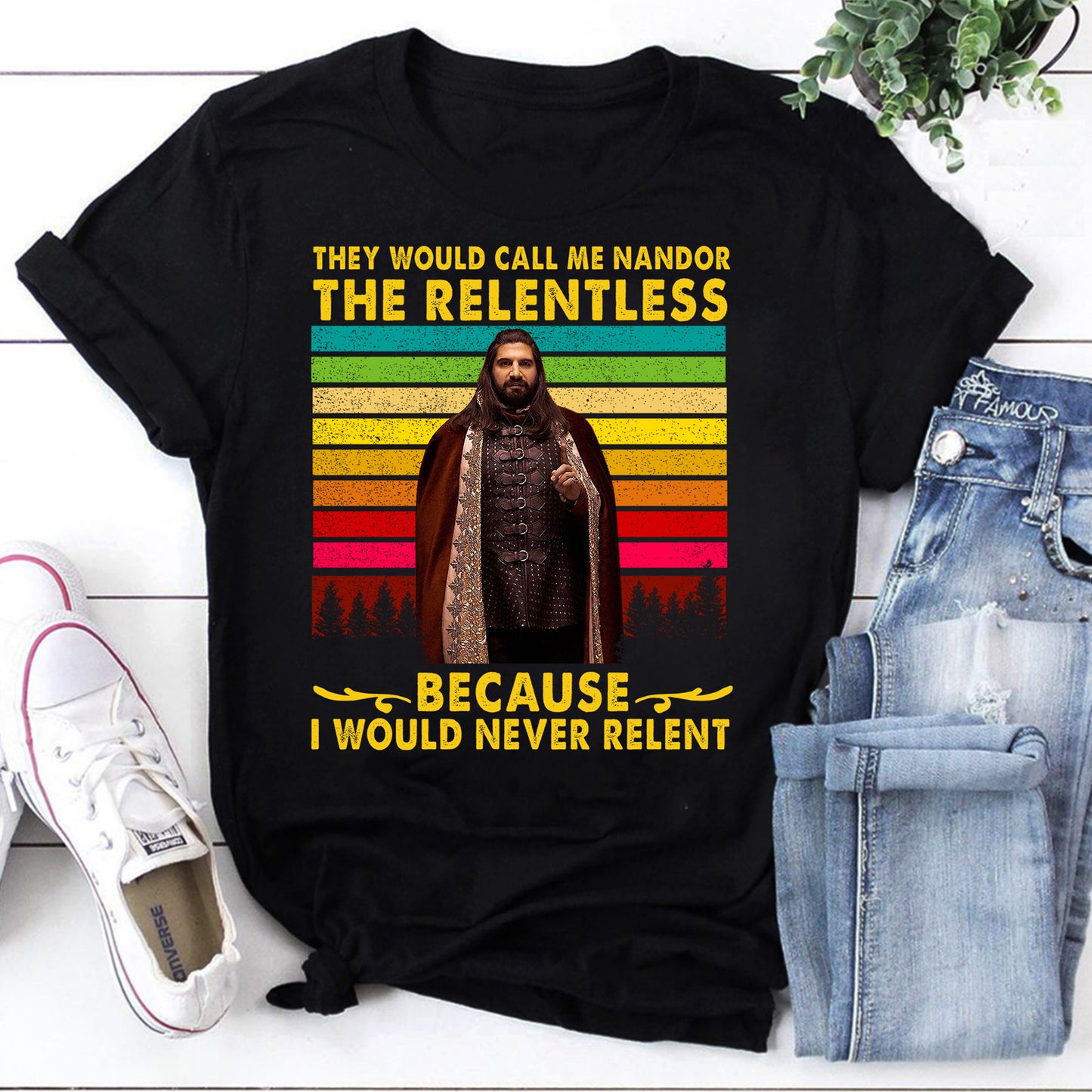 The Relentless Nandor T-Shirt - Vampire Hunter Funny Quote Tee