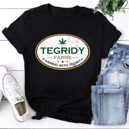 Tegridy Farms T-Shirt Funny Marijuana Cannabis Shirt