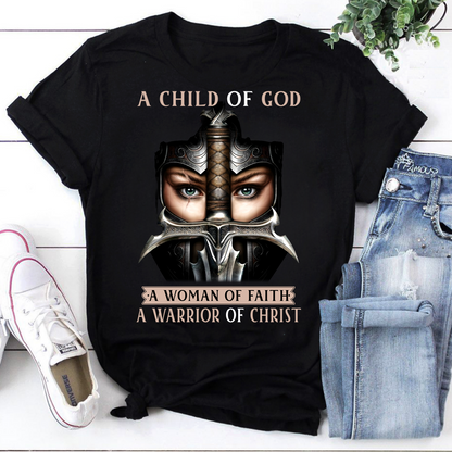 A Child of God Women's Faith Warrior Hoodie - Christian Inspirational Apparel