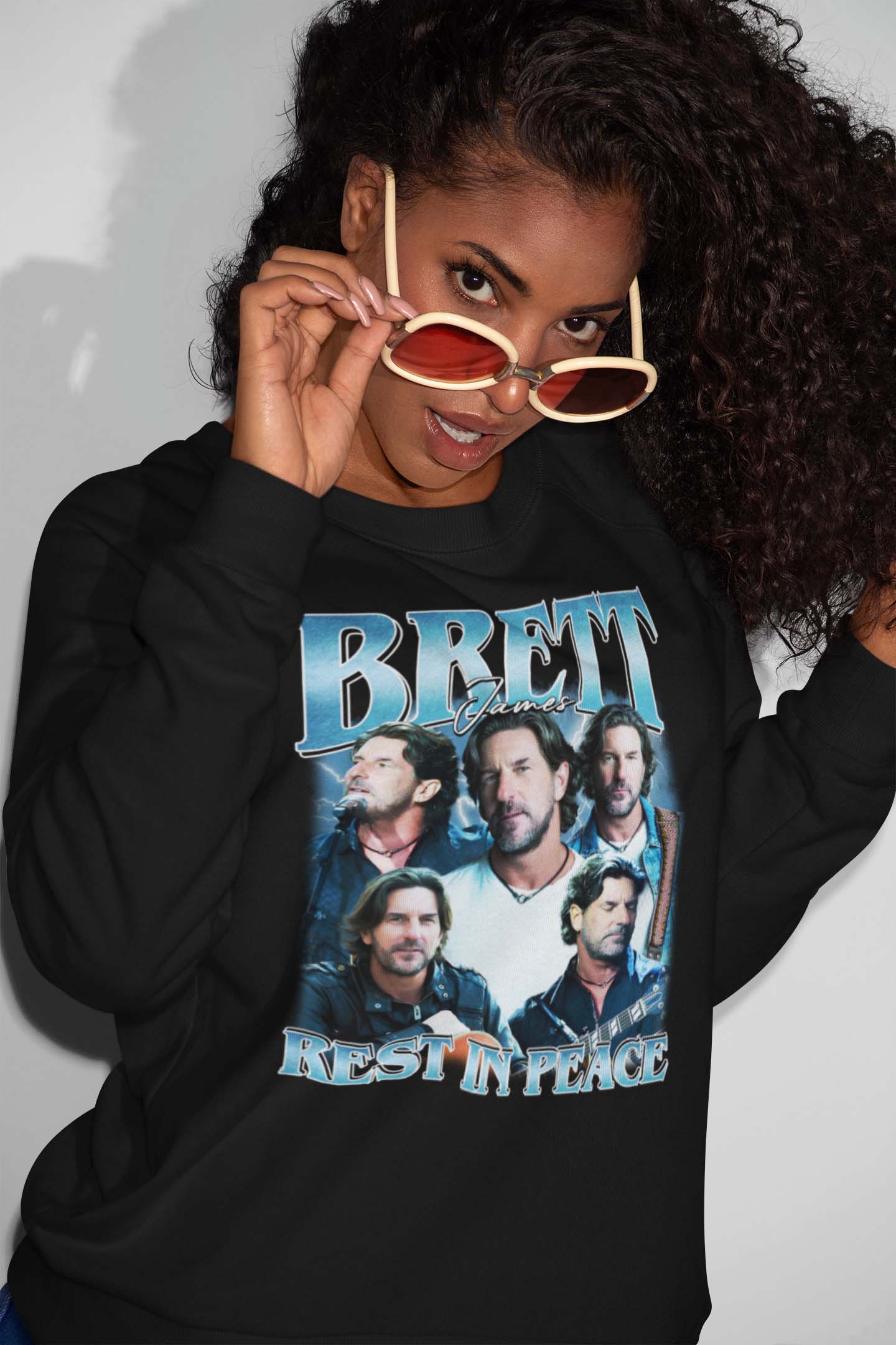 Brett James Rest In Peace Tribute T-Shirt Vintage Style