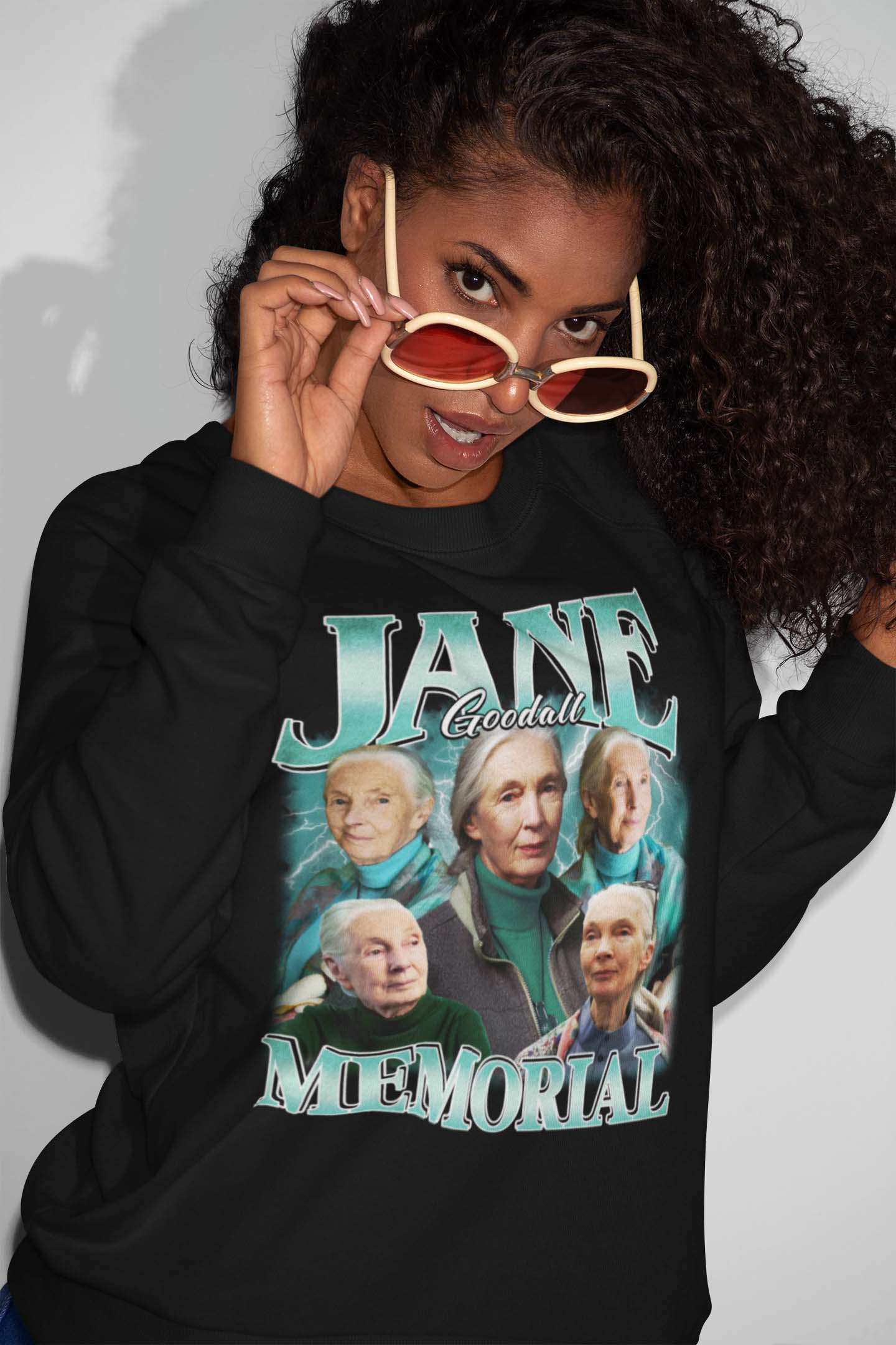 Jane Goodall Memorial Tribute T-Shirt – Inspirational Wildlife Conservation Tee