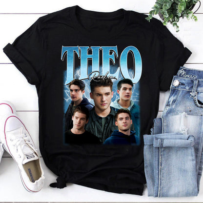 Theo Raeken Teen Wolf Hoodie with Character Collage