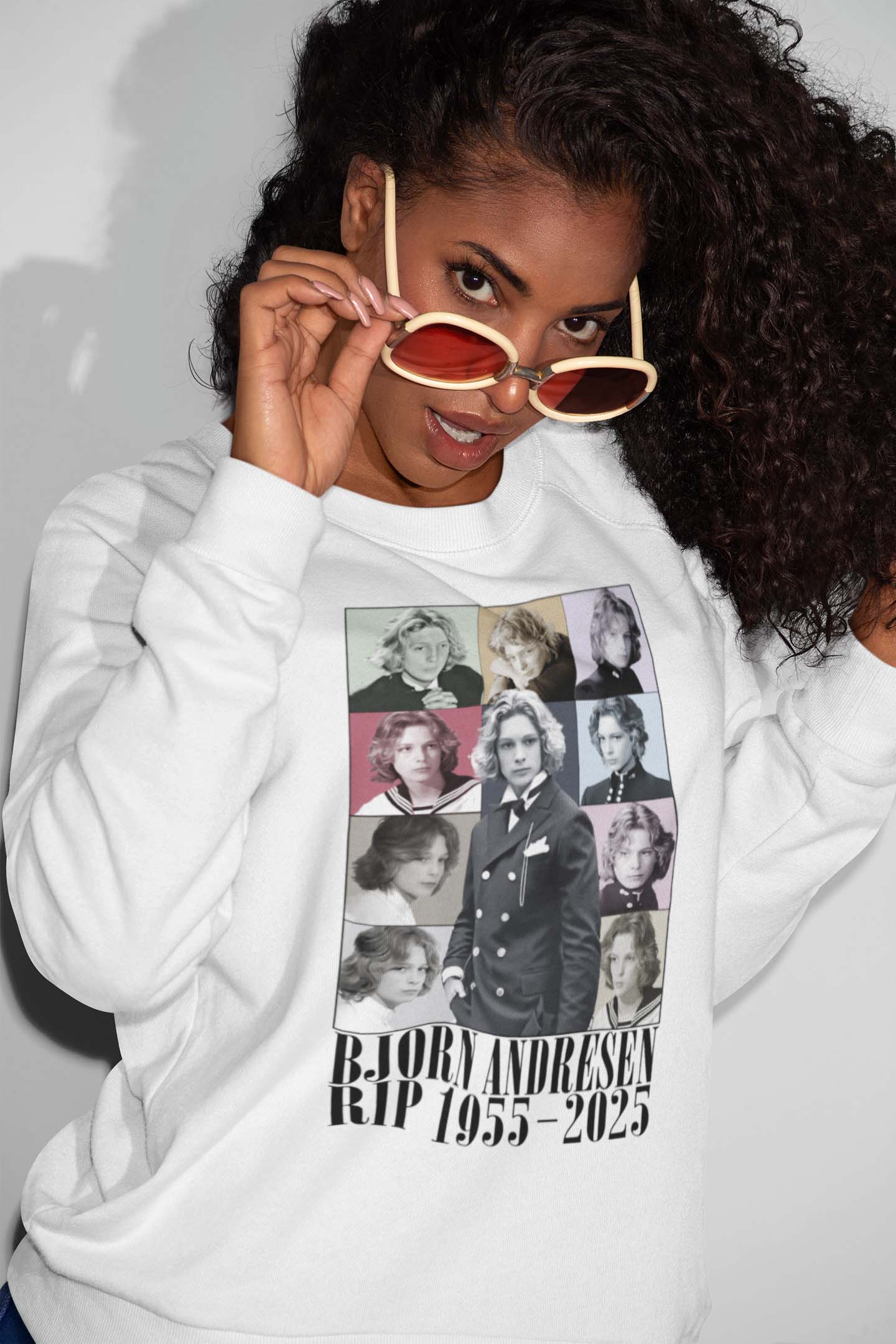 Bjorn Andresen Memorial T-Shirt - RIP 1955-2025 Vintage Photo Collage Tee