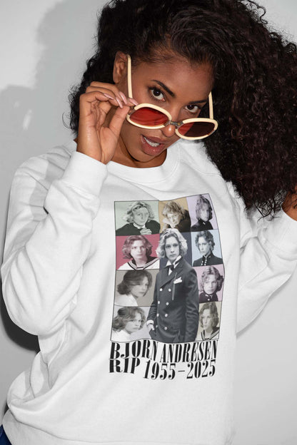 Bjorn Andresen Memorial T-Shirt - RIP 1955-2025 Vintage Photo Collage Tee
