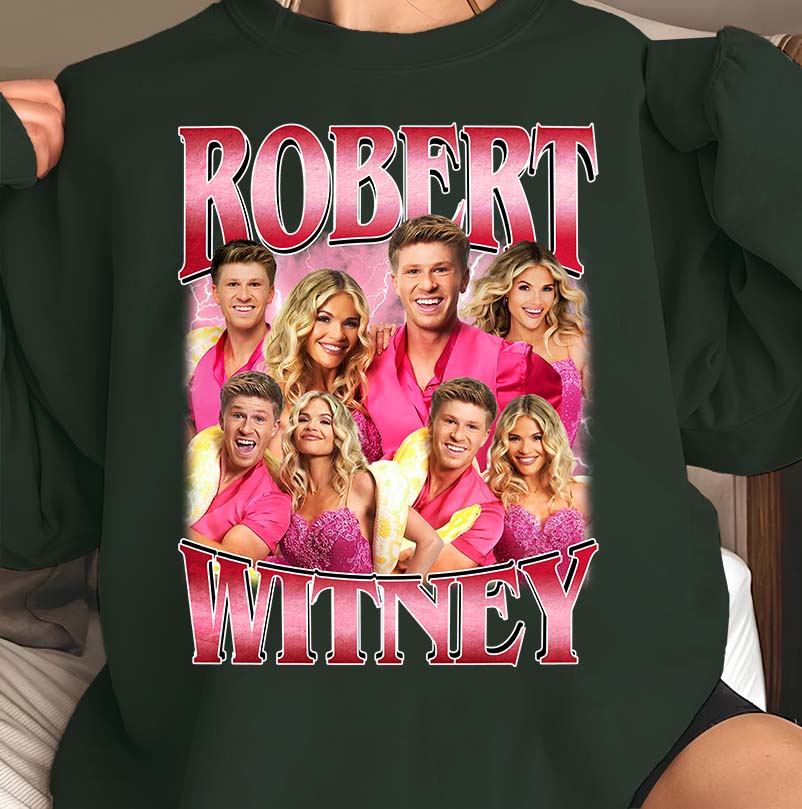 Robert Witney Vintage Style Graphic T-Shirt Fan Tee