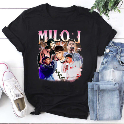 Milo J Graphic Hoodie Unisex Hip Hop Music Fan Sweatshirt