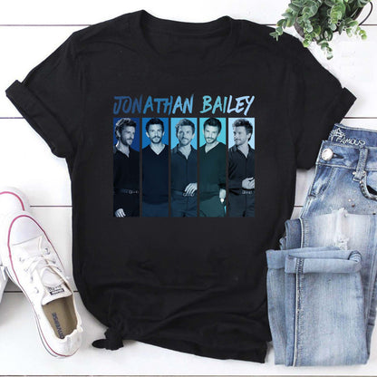 Jonathan Bailey Graphic Hoodie for Fans - Stylish White Pullover Sweatshirt