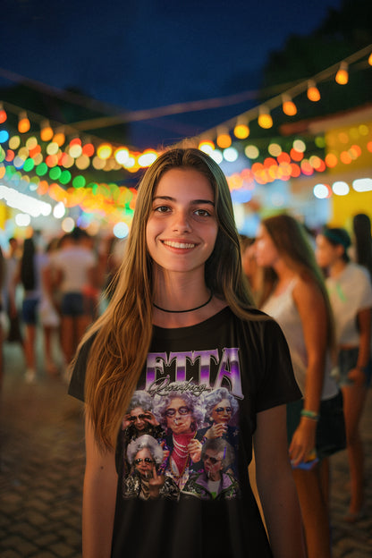 Yetta Rosenberg Vintage Style Funny Grandma Graphic Tee Shirt