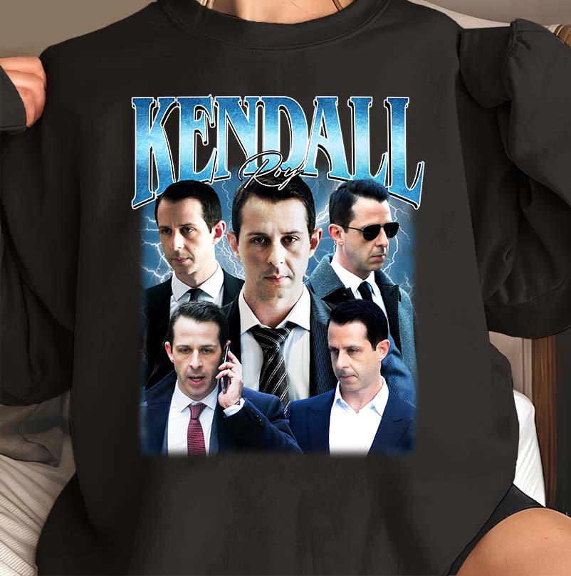 Kendall Roy Artistic Graphic T-Shirt | Succession Inspired Tee for Fans