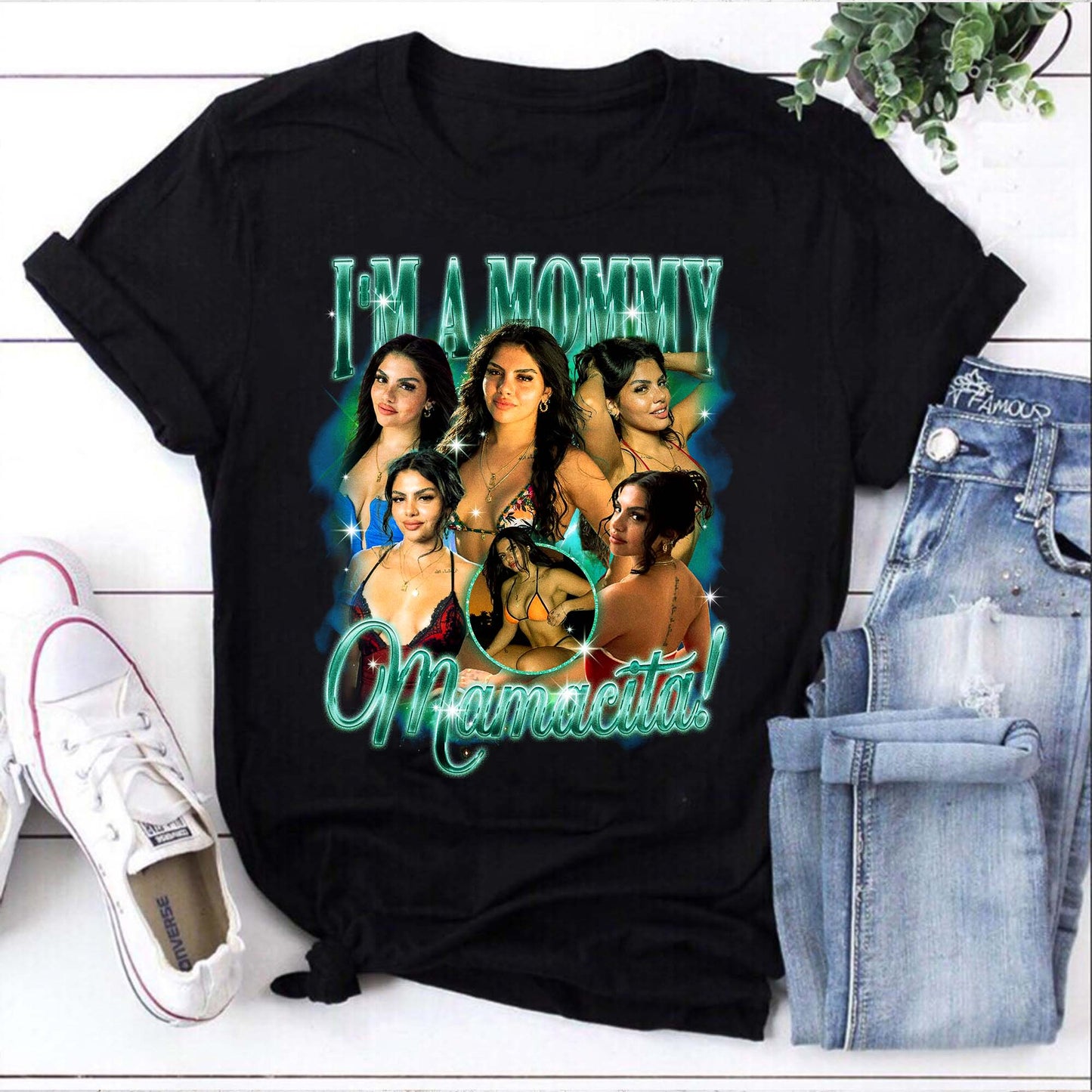 I'm A Mommy Mamacita Shirt - Stylish Mom Graphic Tee
