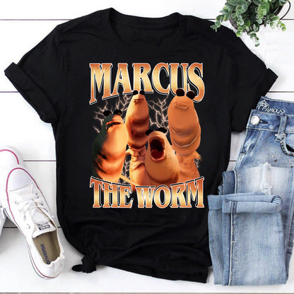 Marcus The Worm Funny Creepy Graphic Sweatshirt