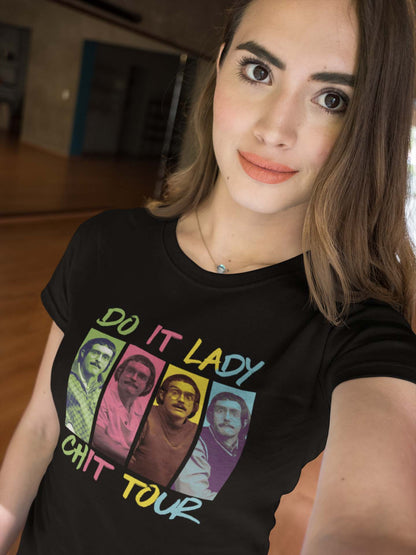 Do It Lady Chit Tour Vintage Style Graphic Sweatshirt