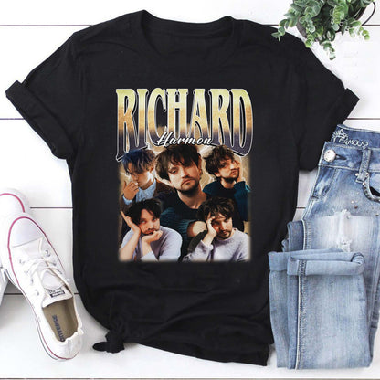 Richard Harmond Vintage Style Graphic Hoodie for Fans
