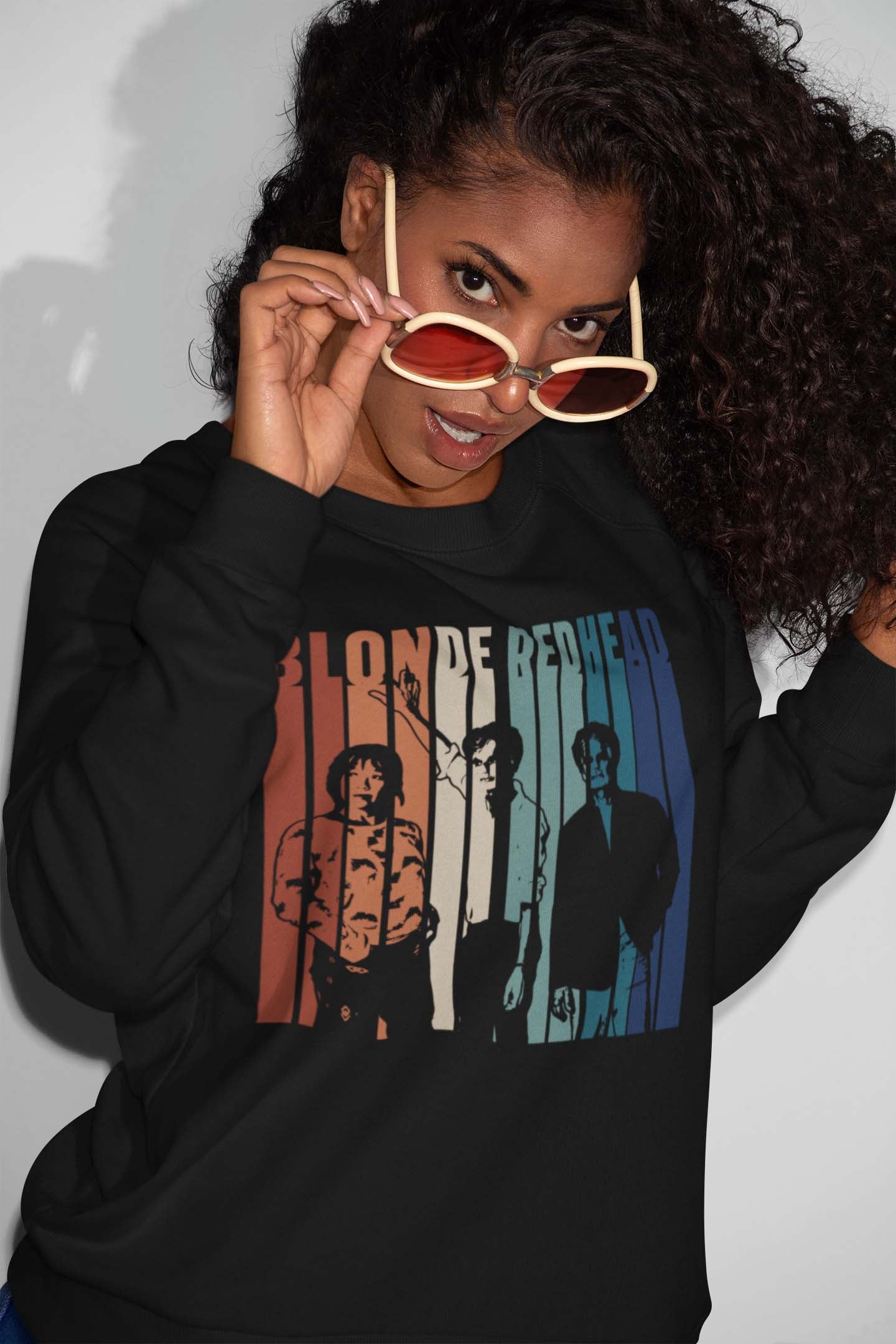 Blonde Redhead Vintage Style Band Graphic T-Shirt Unisex