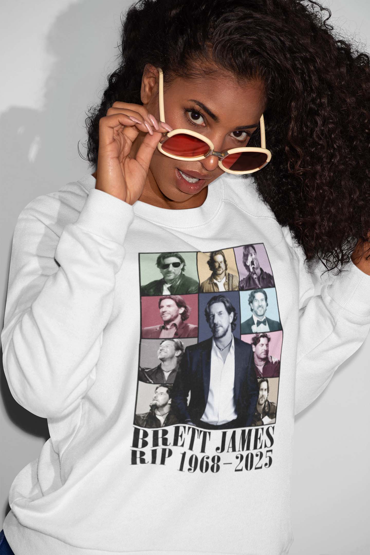 Brett James RIP 1968-2025 Memorial Vintage Style Graphic Tee