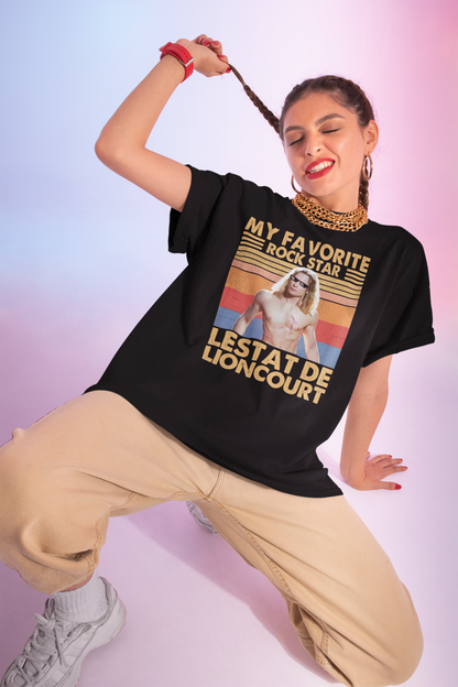 My Favorite Rock Star Lestat De Lioncourt Vintage Retro Tee