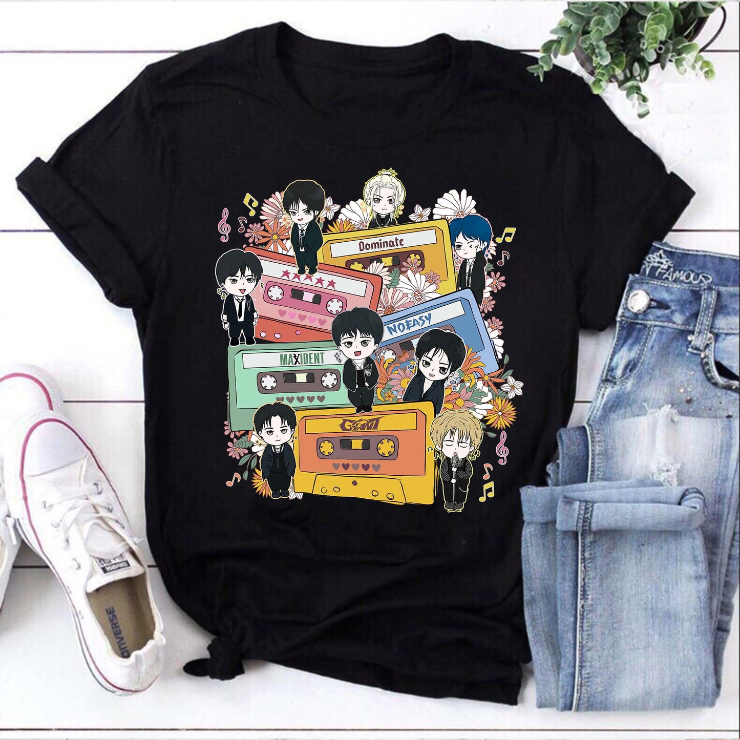 Tokyo Revengers Vintage Cassette Tapes Anime T-Shirt for Fans