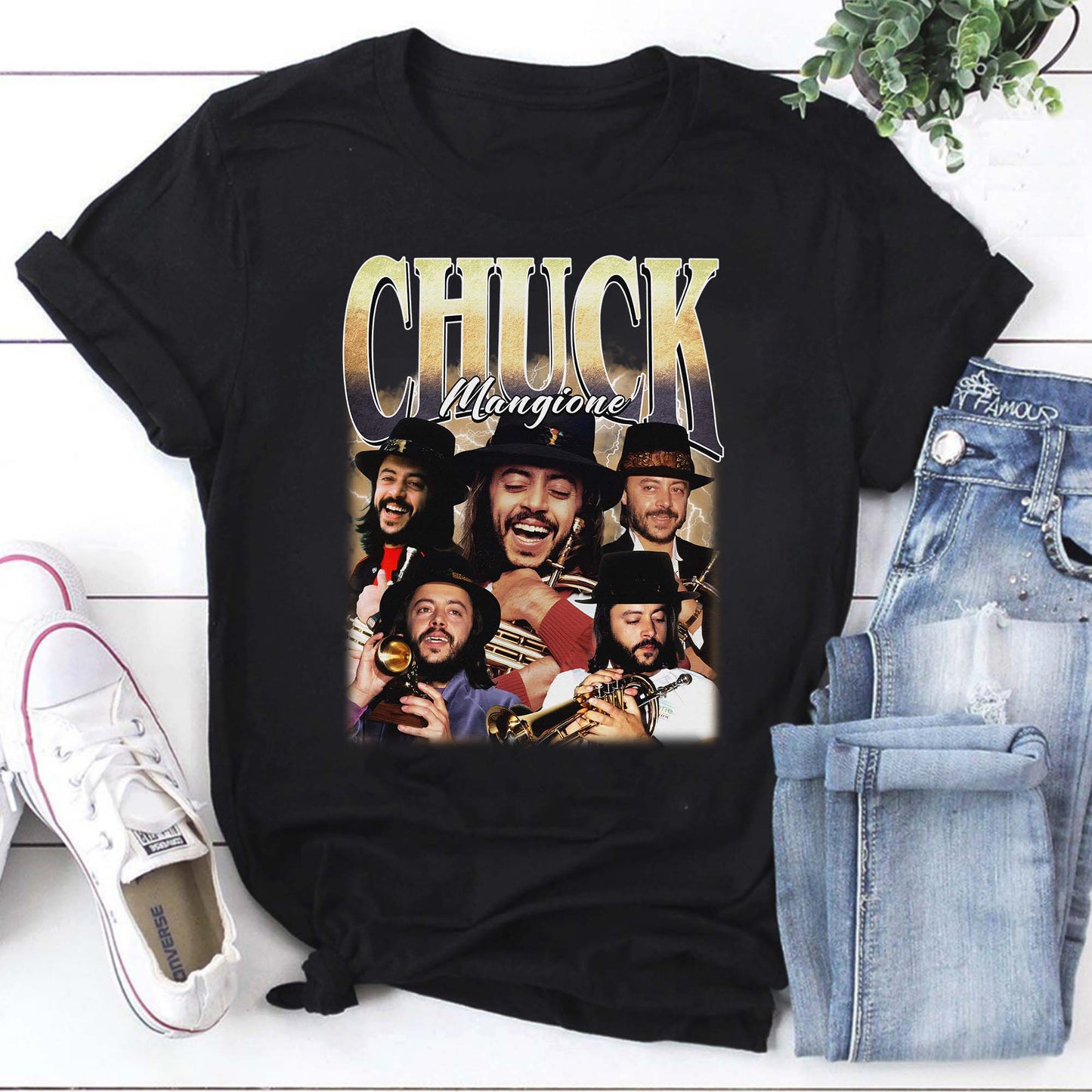 Chuck Mangione Vintage Style Jazz Music Hoodie