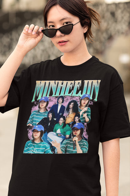 MINHEEJIN Kpop Star Graphic Tee for Fans