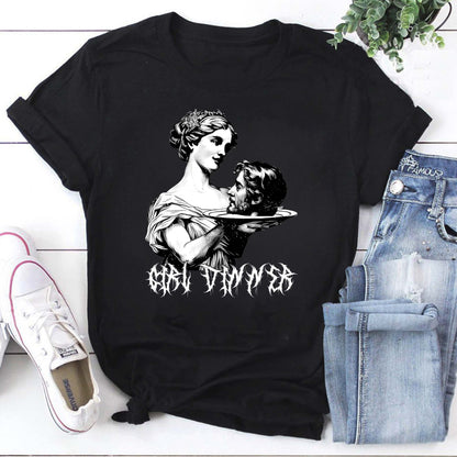 Dark Art Gothic Head on Platter Hoodie - Unique Vintage Horror Graphic Sweatshirt