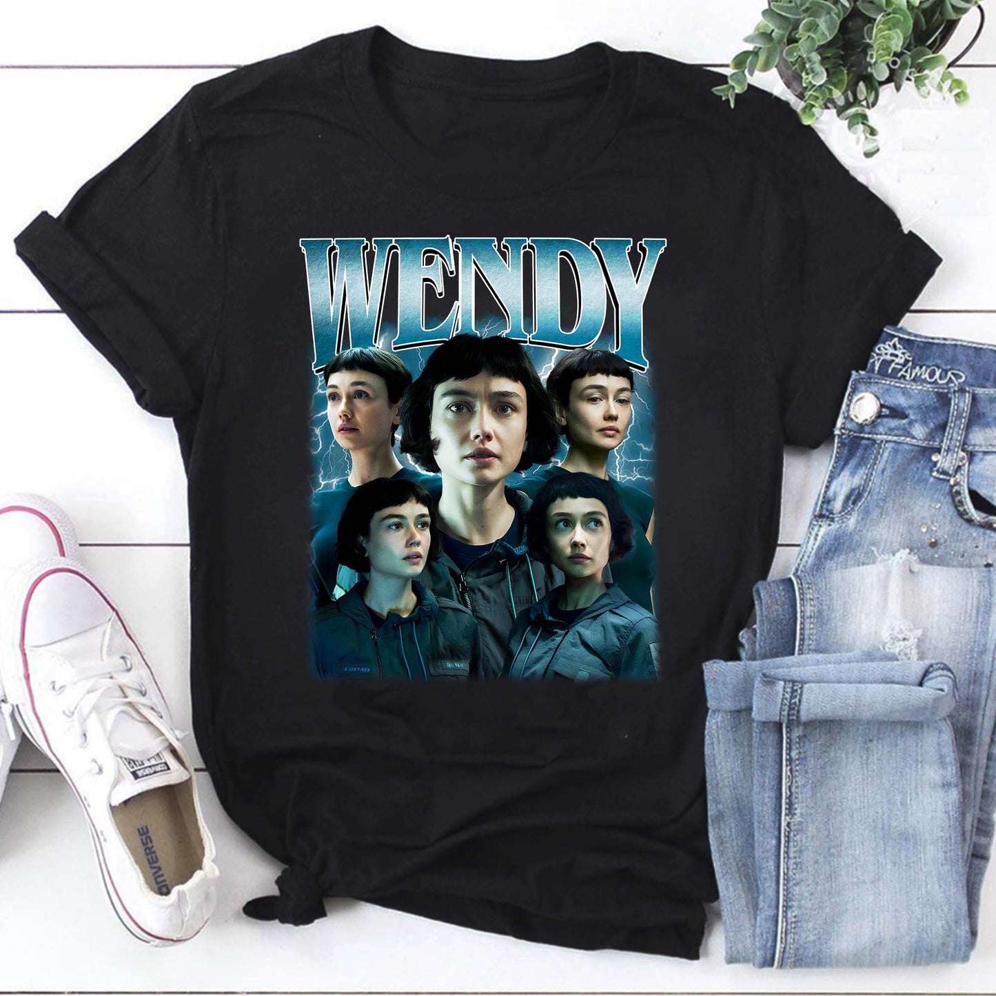 WENDY Stranger Things Inspired Retro Vintage T-Shirt