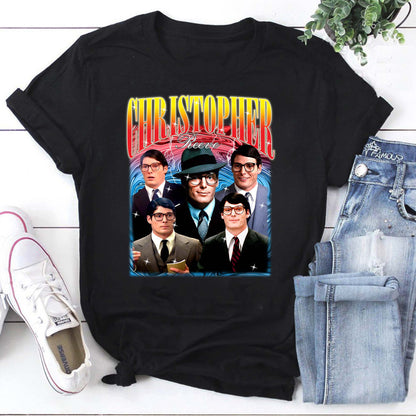 Christopher Reeves Vintage Style Hoodie - Retro Celebrity Graphic Sweatshirt