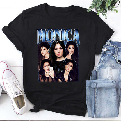 Monica Bellucci Shirt Vintage Style Graphic Tee for Fans