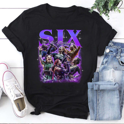 SIX The Musical T-Shirt - Feminine Historical Pop Culture Tee