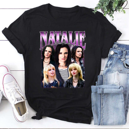 Natalie Heartthrob Vintage Style Graphic T-Shirt for Fans