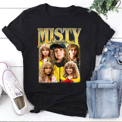 Misty Quigley Vintage Style Graphic Tee for Fans