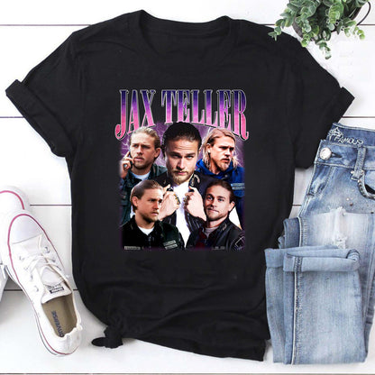 Jax Teller Sons of Anarchy Vintage Style Graphic Tee