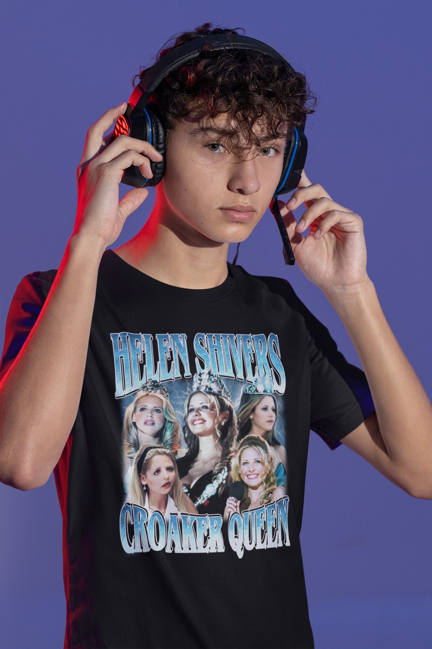 Helen Shivers Croaker Queen T-Shirt - Vintage Style Horror Movie Fan Tee