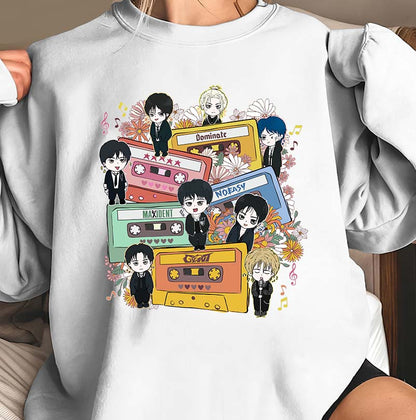 Tokyo Revengers Vintage Cassette Tapes Anime T-Shirt for Fans