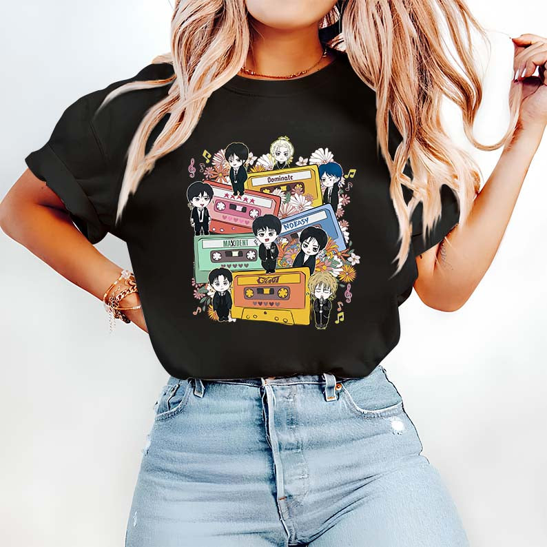 Tokyo Revengers Vintage Cassette Tapes Anime T-Shirt for Fans