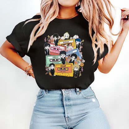 Tokyo Revengers Vintage Cassette Tapes Anime T-Shirt for Fans