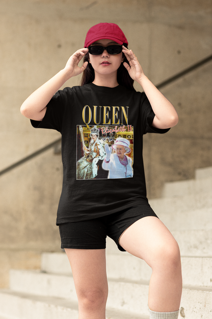 Queen Elizabeth II Homage Vintage T-Shirt
